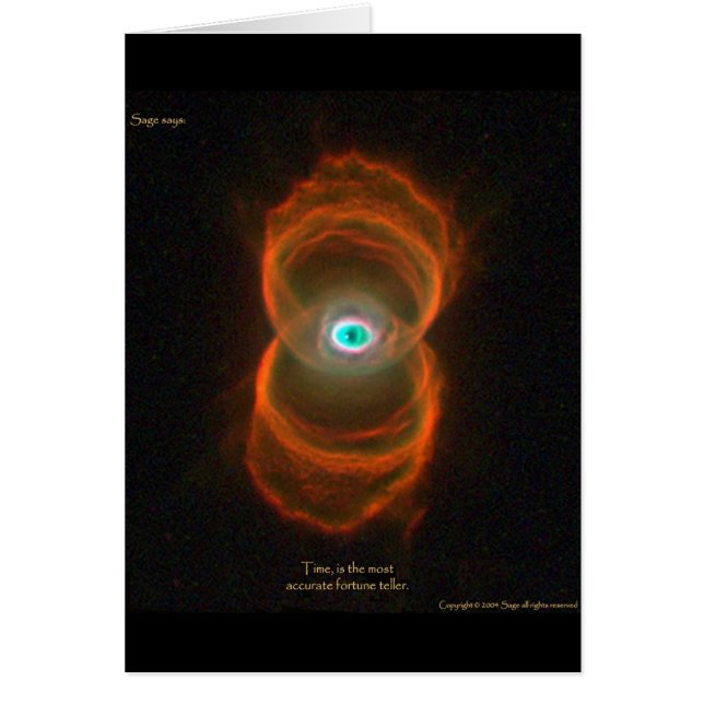 Le temps, est le plus exact disteur de fortune (Devant)