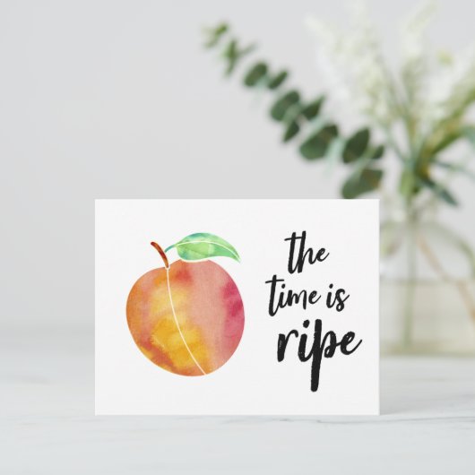 Le temps est venu carte postale Impeachment (Debout devant)