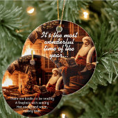 Le temps le plus merveilleux de l'année Ornement d