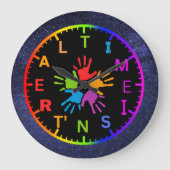 Le temps n'est pas une véritable horloge psychédél (Recto)