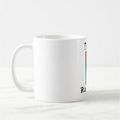 Le temps passe à manquer de café Mug (Gauche)