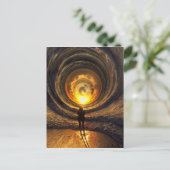 Le Temps Se Déplace Dans Les Vagues | Cartes posta (Debout devant)