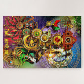 Le temps se déplace sur un puzzle de 1014 pièces (Horizontal)