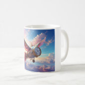 Le temps vole café Mug (Devant droit)