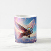 Le temps vole café Mug (Centre)