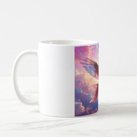 Le temps vole café Mug (Gauche)