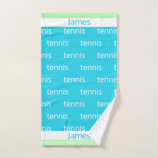 Le tennis personnalisé folâtre la serviette de