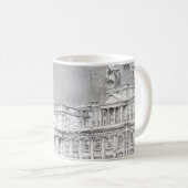 Le terrain de Pemberley - Mug de café (Devant droit)
