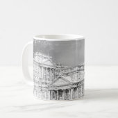 Le terrain de Pemberley - Mug de café (Devant gauche)