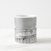 Le terrain de Pemberley - Mug de café (Centre)