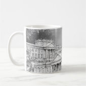 Le terrain de Pemberley - Mug de café (Gauche)