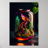 Le Terrarium du Dragon | Impression Art numérique (Devant)