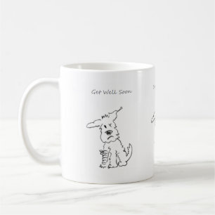 Le terrier mignon obtiennent bientôt la tasse