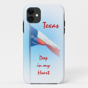 Le Texas dans mon coque iphone de coeur