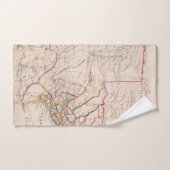 Le Texas et l'Oklahoma (Serviette à main)