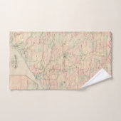 Le Texas, partie orientale (Serviette à main)