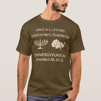 Le thanksgiving drôle vintage rencontre le T-shirt