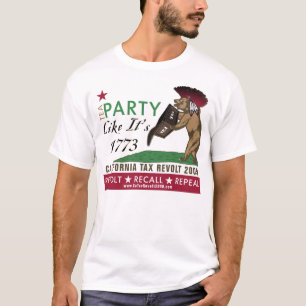 Le thé comme lui est nouveau T-shirt des impôts