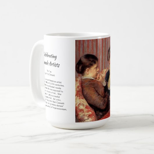 Le thé de Mary Cassatt Mug (Devant gauche)