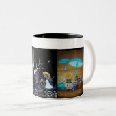 Le thé du chapelier fou - Alice dans la tasse du (Devant droit)