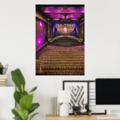 Le théâtre | AI Art Poster (Bureau à domicile)