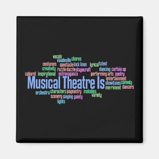 Le Théâtre Musical Est Un Magnet (Devant)