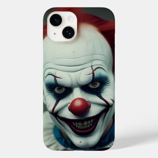 le thème clown à peine là coque iphone (Verso)