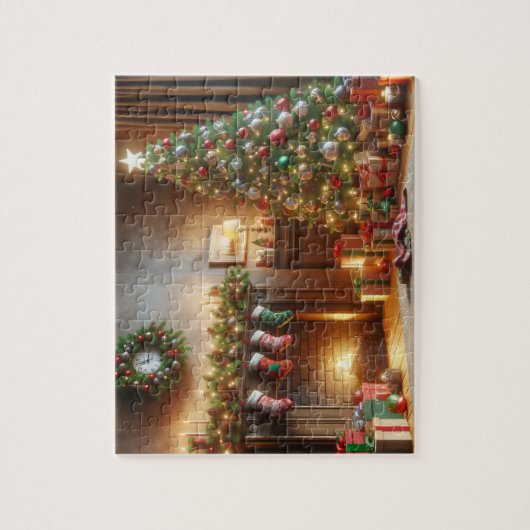 Le thème de Noël puzzle puzzle (Vertical)