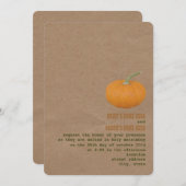 Le thème du marché des fermiers Mariage Invitation (Devant / Derrière)