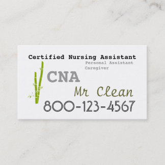 Le thème en bambou PEUT modèle de carte de visite