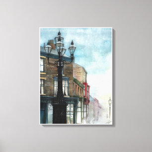 Le Thornaby 5 lampes, brumeuses - TOILE