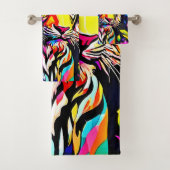 Le tigre dans un rêve floral (En situation)