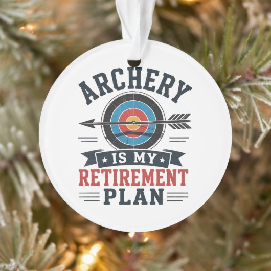 Le Tir à l'Arc Est Mon Plan De Retraite Archer (Arbre)