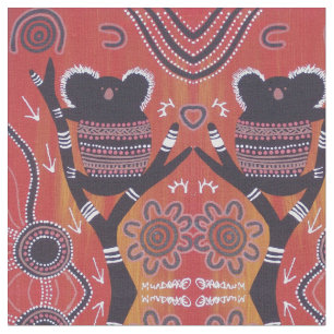 Le tissu artistique autochtone de Red Koala