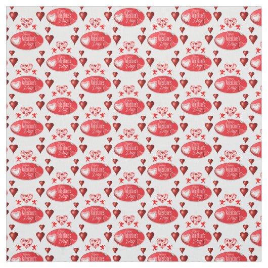 Le tissu de la Saint Valentin (Échantillon)