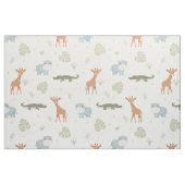Le tissu des animaux de Safari (Fat Quarter)