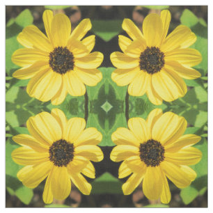 Le tissu floral de Susan Black Eyed