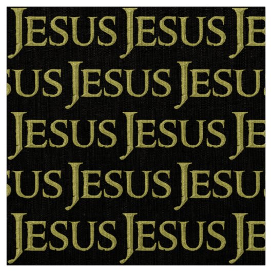 Le tissu Jésus, à vendre ! (Échantillon)