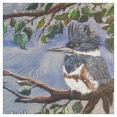 Le tissu Kingfisher (Fermer)
