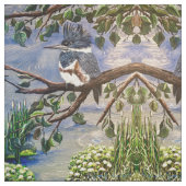 Le tissu Kingfisher (Échantillon)