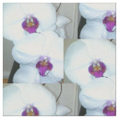 LE tissu ORCHID BLANC (Fermer)