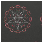 Le tissu Star Pentacle Pagan de Lucifer (Fermer)