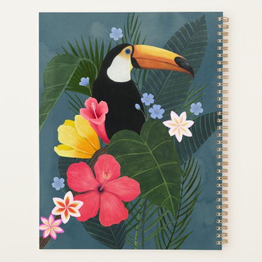 Le Toucan tropical en pleine nature (Dos)