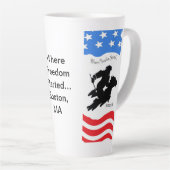 Le tour de Latte Freedom Mug de Paul Revere (Angle droit)