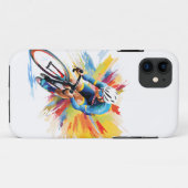 Le Tour Inspiré Cycliste coque iphone (Dos (Horizontal))
