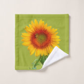 LE TOURNESOL DANSEUR (Gant de toilette)