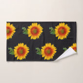 LE TOURNESOL DANSEUR (Serviette à main)