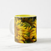 Le tournesol fleurit la tasse florale de jardin (Devant gauche)