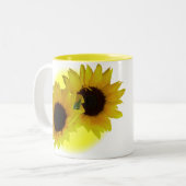 Le tournesol met en forme de tasse les tasses (Devant gauche)