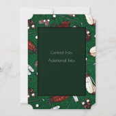 Le Tournoi de golf Time Invitation Verte (Dos)